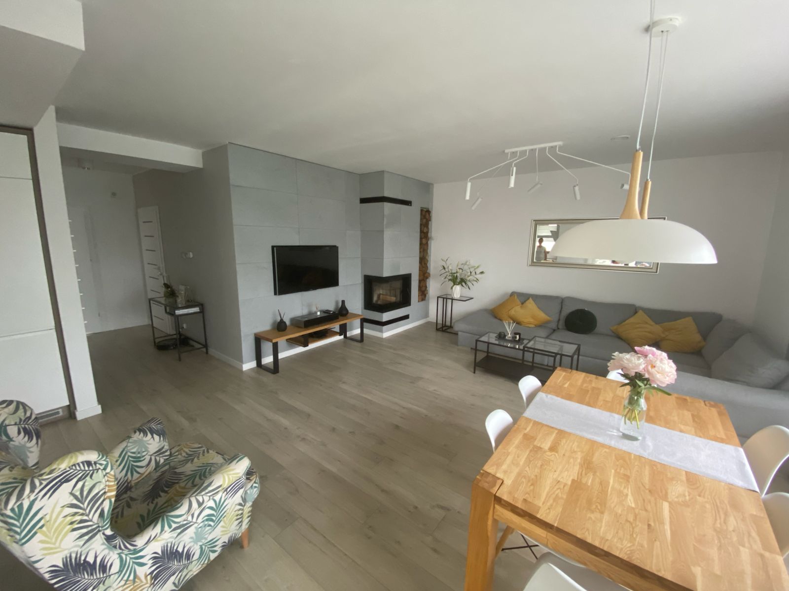 Completed open-plan London home renovation